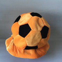 Voetbalhoed. Oranje hoed.