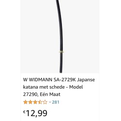 Katana Samurai zwaard: Nieuw.