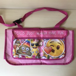 Girls just wanna have fun : organizer voor autostoel