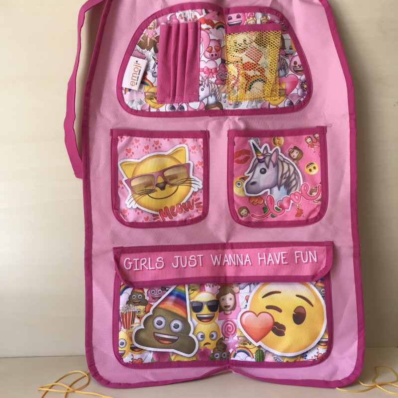 Girls just wanna have fun : organizer voor autostoel