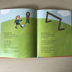 Maan Roos Vis : Die zit!