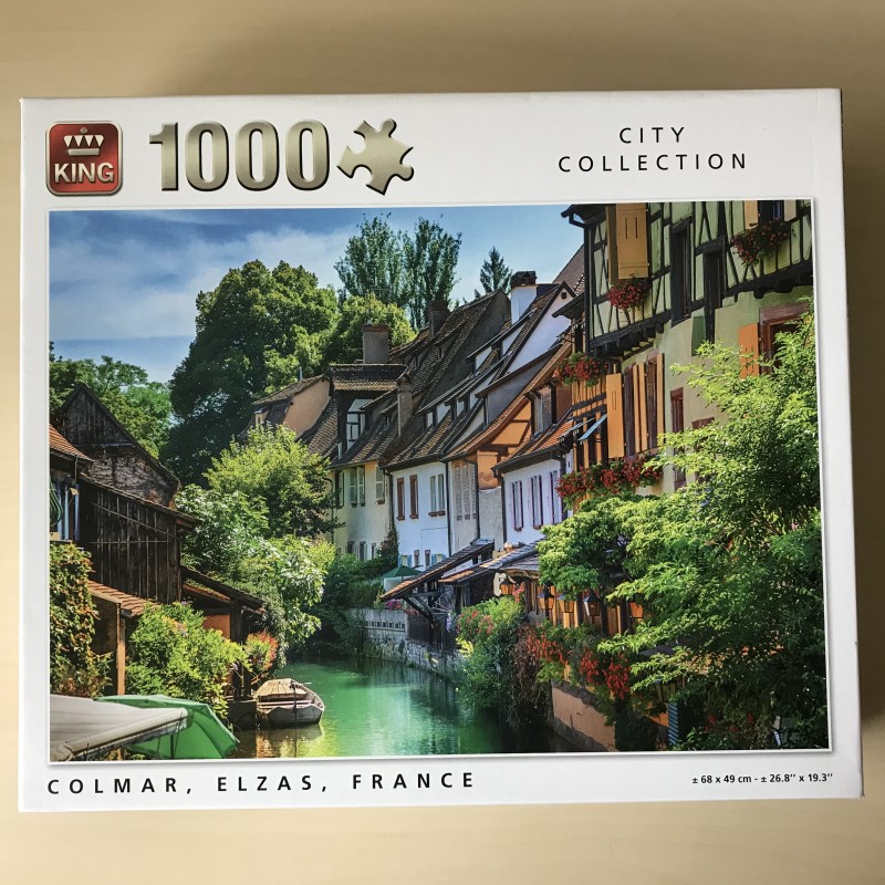 City Collection. Colmar, Elzas, France. 1000 stukjes