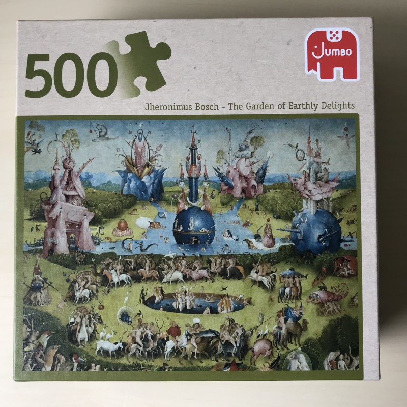 De tuin der lusten.  500 stukjes