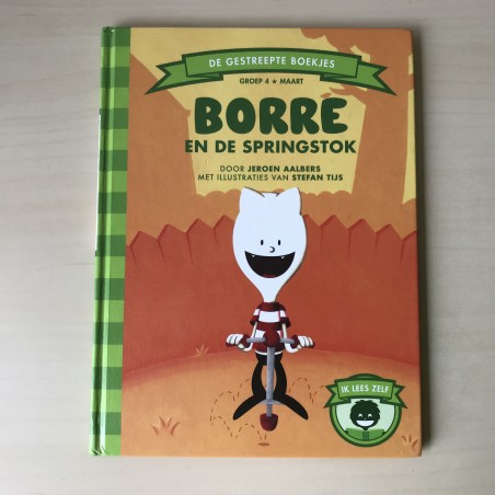 De Gestreepte Boekjes - Groep 4 : Borre en de springstok