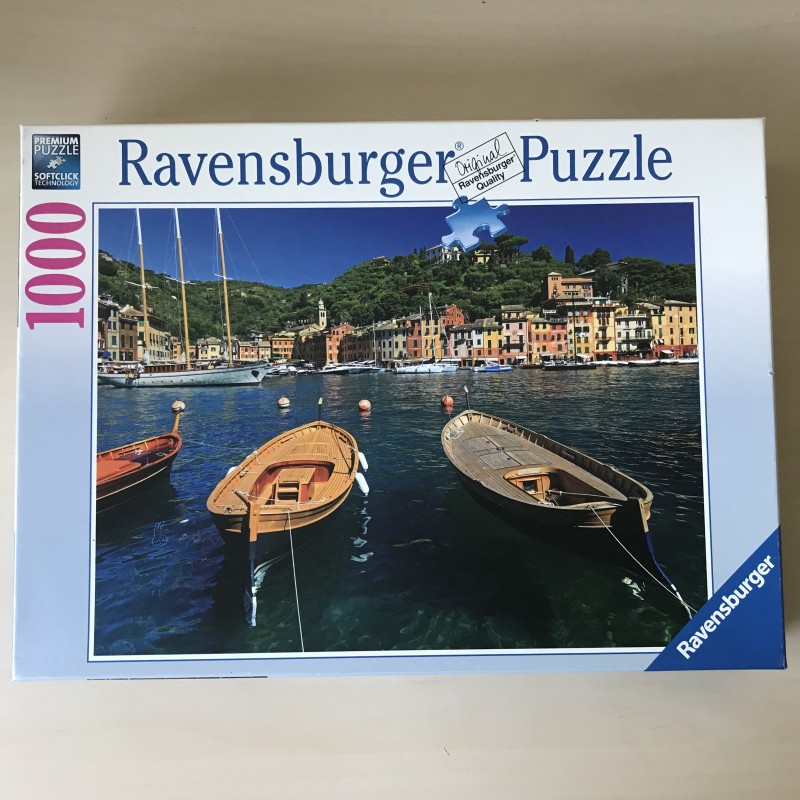 Haven in Portofino : 1000 stukjes.