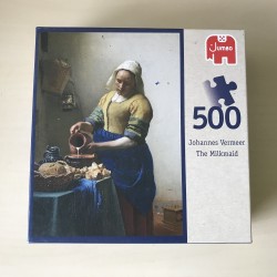 Melkmeisje, Johannes Vermeer  : 500 stukjes