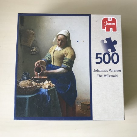 Melkmeisje, Johannes Vermeer  : 500 stukjes
