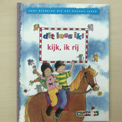 dit lees ik !  Kijk, ik rij