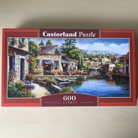 Nostalgische afbeelding.  600 stukjes
