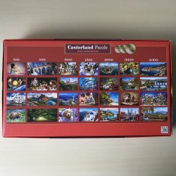 Nostalgische afbeelding.  600 stukjes