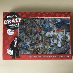 Crazy Puzzle challenge. 1000 stukjes.