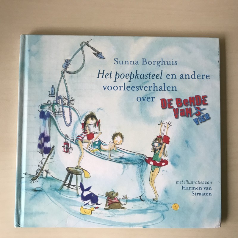 Het poepkasteel en andere voorleesverhalen over de bende van vier.