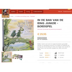999 Games : In de Ban van de Ring. Junior