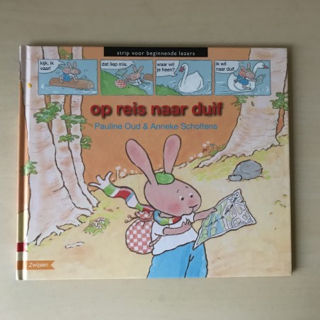 Strip voor beginnende lezers : Op reis naar duif