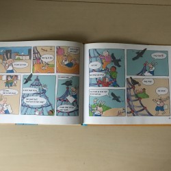 Strip voor beginnende lezers : Op reis naar duif