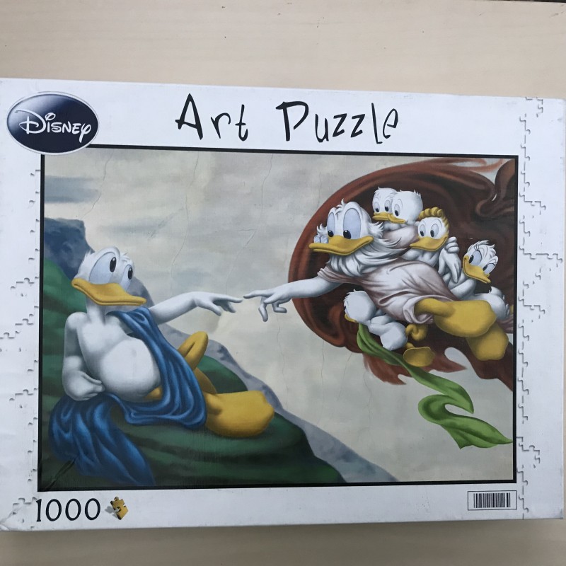Donald Duck Art puzzle Disney 1000 stukjes