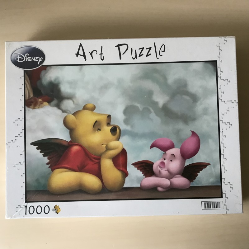 Angels met Winnie de Poe. Nieuw.  Art puzzle Disney 1000 stukjes
