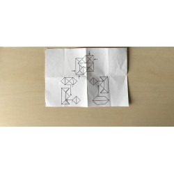 Houten denkspel. Breinbreker. Nieuw.