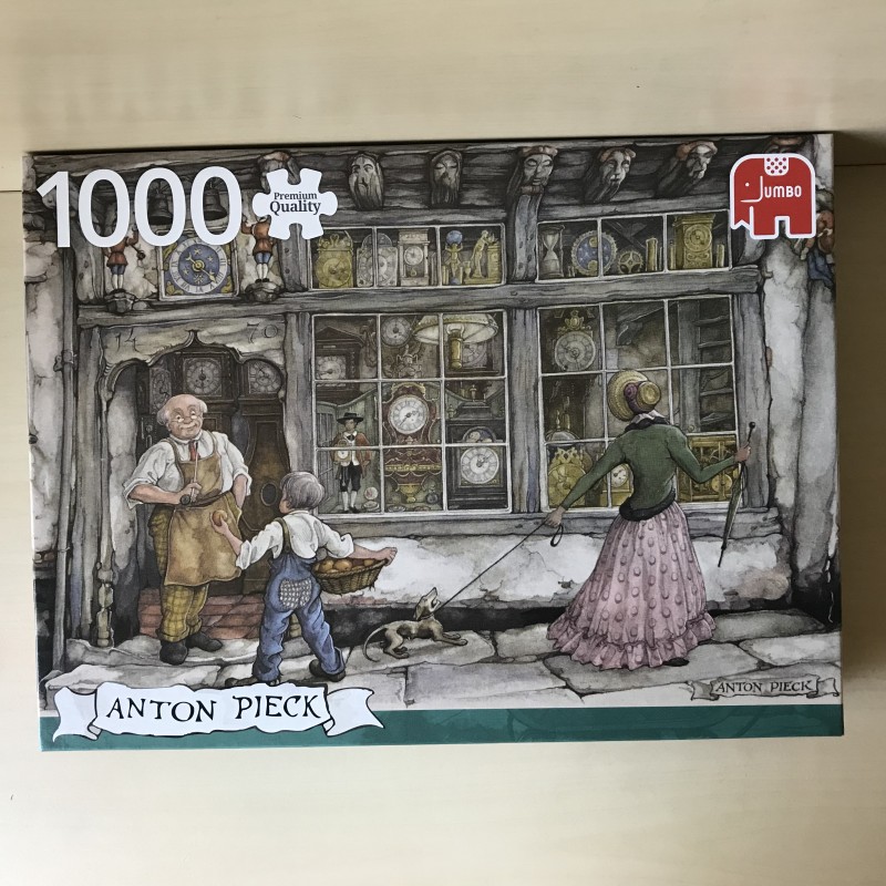Anton Pieck : De klokkenwinkel. 1000 stukjes