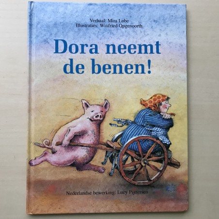 Dora neemt de benen.