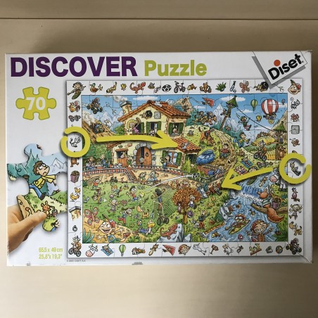 Zoek puzzel : 70 stukjes