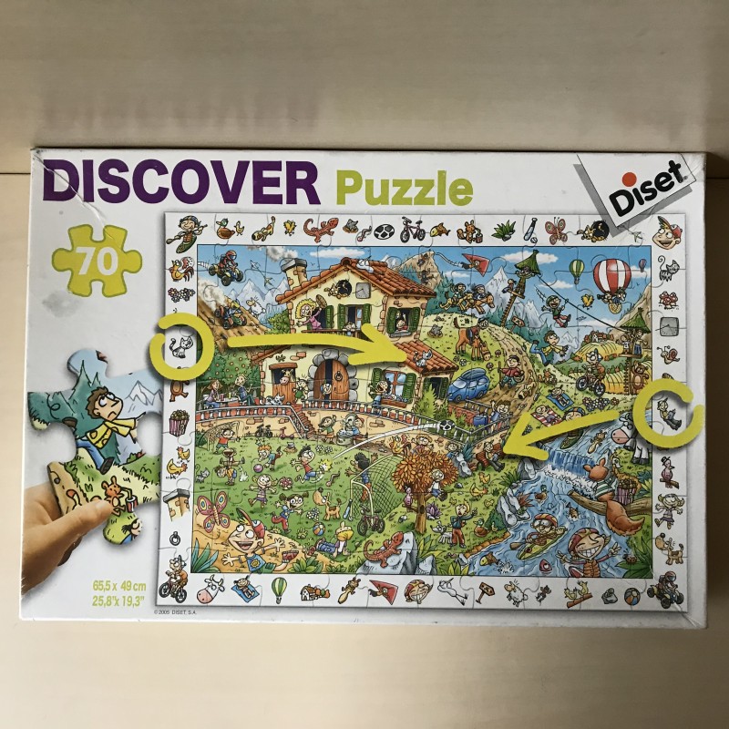 Zoek puzzel : 70 stukjes