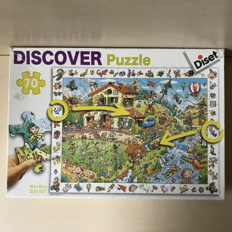 Zoek puzzel : 70 stukjes