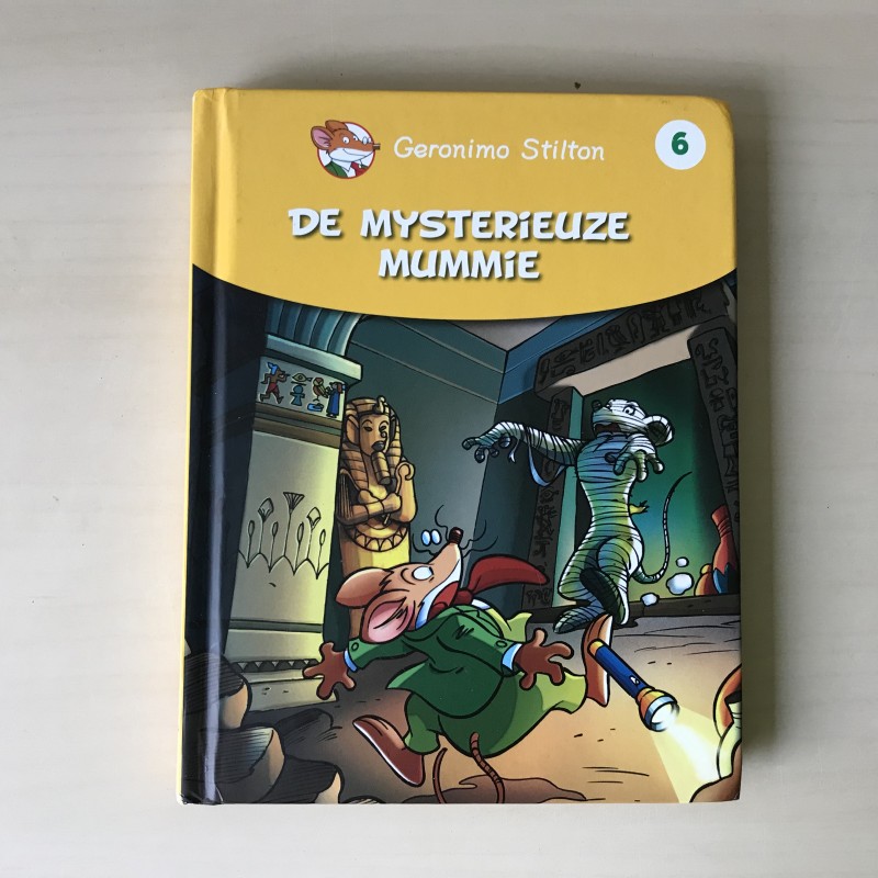 Geronimo Stilton : De mysterieuze mummie (supermarktactie)