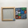 Puzzelplankje Knopjespuzzel : Dieren.