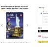 3D puzzel Vrijheidsbeeld met verlichting. 216 stukjes