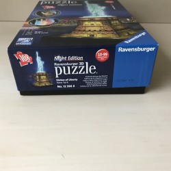 3D puzzel Vrijheidsbeeld met verlichting. 216 stukjes