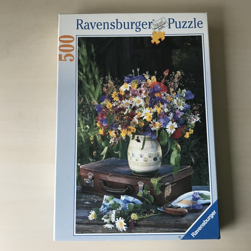 Bont zomerboeket  :  500 stukjes