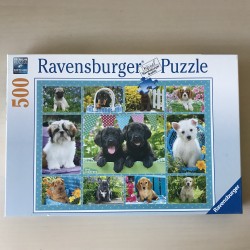 Snoezige hondjes :  500 stukjes