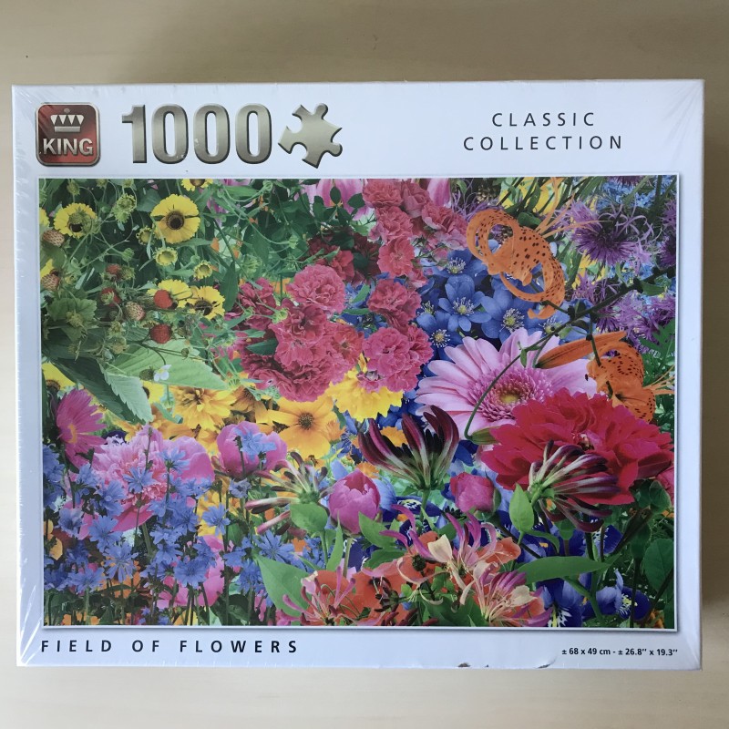 Classic collection : Nieuw. Field of flowers.1000 stukjes