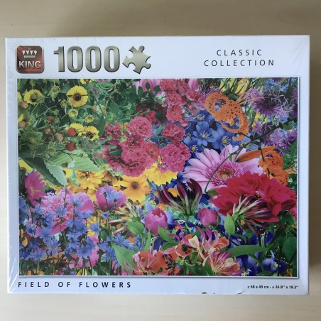 Classic collection : Nieuw. Field of flowers.1000 stukjes