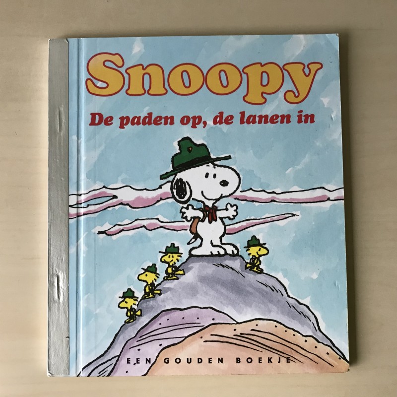 Gouden Boekjes - Snoopy. De paden op, de lanen in