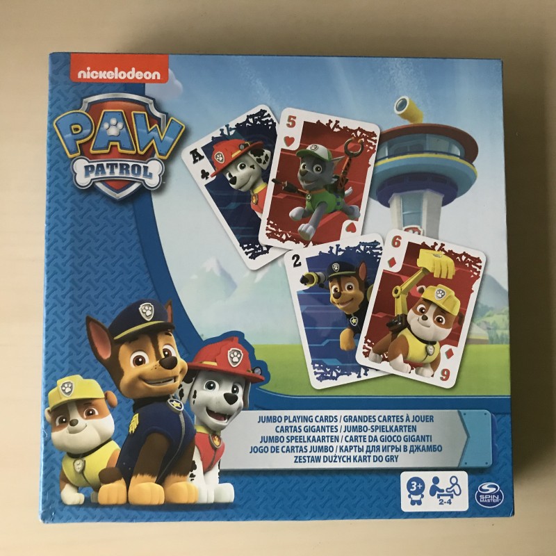 Paw Patrol : Nieuw. Speelkaarten
