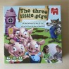 The three little pigs. Wie bouwt als eerste zijn huisje van steen?