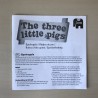 The three little pigs. Wie bouwt als eerste zijn huisje van steen?