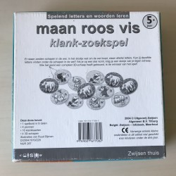 Maan roos vis : Klank-zoekspel