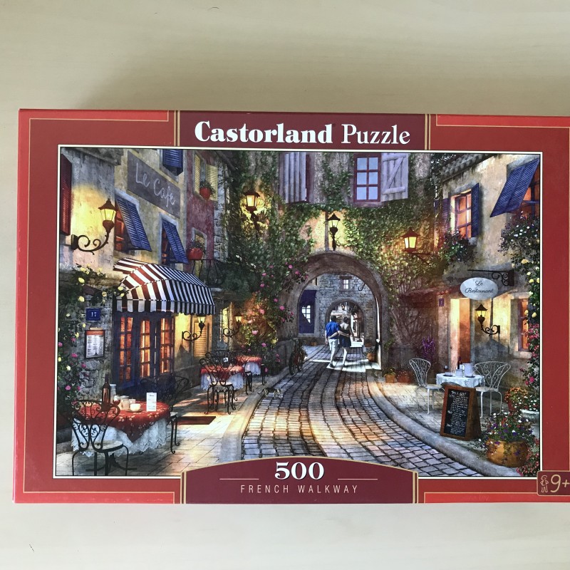 Puzzel French walkway, ongebruikt. 500 stukjes