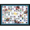 Triqo. Bouwelementen.  80 onderdelen.
