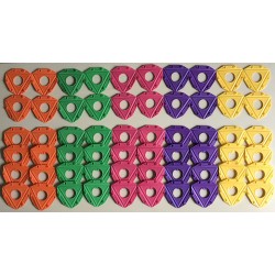 Triqo. Bouwelementen.  80 onderdelen.