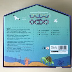 Puzzle & play. Ruimtevaart en onderwater. 34 stukjes