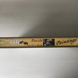 Nostalgische afbeelding van poezen : Nieuw.  500 stukjes