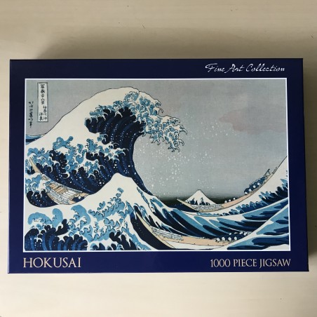 Hokusai : Fine art collection. The Greet wave off Kanagawa. 1000 stukjes