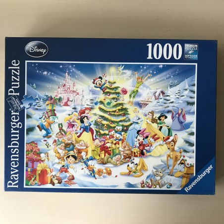 Disney : Kerst. 1000 stukjes. 1 stukje geplakt.