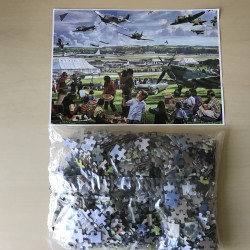 Nieuwe puzzel zonder doos