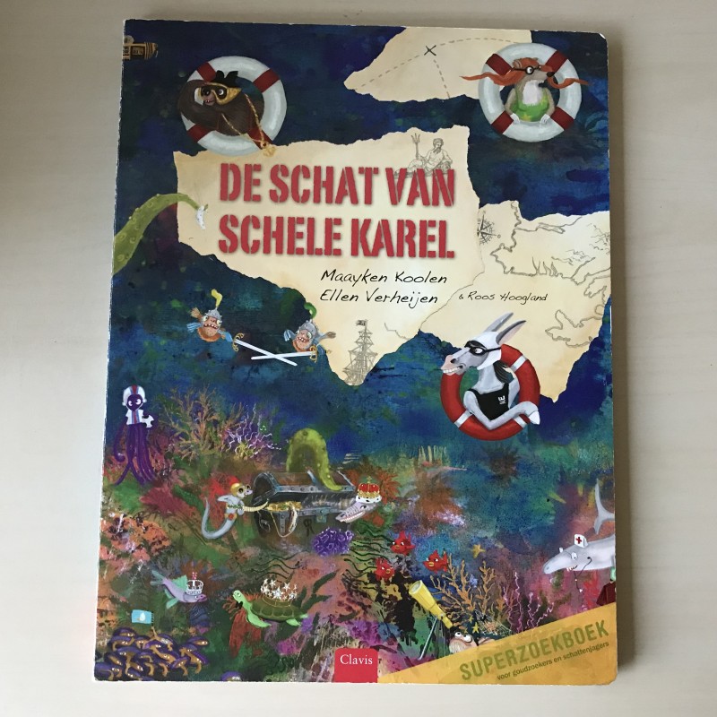 Onderwaterzoekboek: De schat van schele Karel
