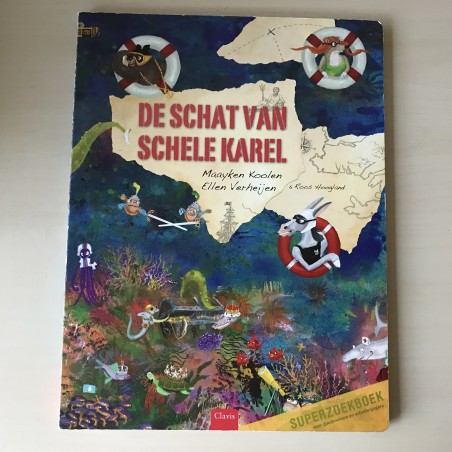 Onderwaterzoekboek: De schat van schele Karel